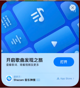 沅陵苹果14维修站分享iPhone14音乐识别功能使用方法 