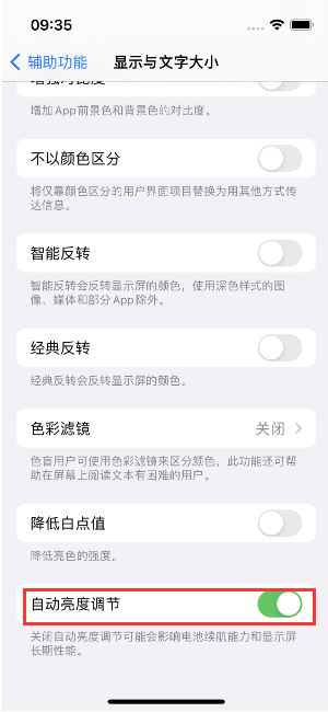 沅陵苹果15维修店分享iPhone 15 Pro系列屏幕亮度 