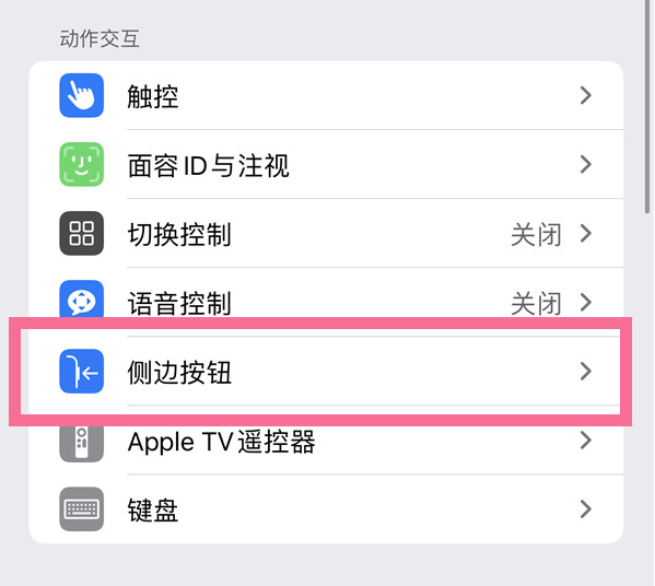 沅陵苹果14维修店分享iPhone14 Plus侧键双击下载功能关闭方法 